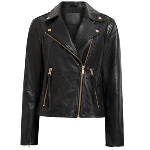 AllSaints Dalby Slim Biker Jacket